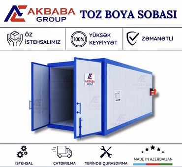 контейнер 40 тонн цена ош: 🔺Y E N İ L İ K 🔺 🔷 Akbaba Group tərəfindən Toz boya sistemləri üçün