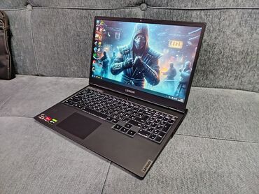 компьютер в рассрочку без банка: Ноутбук, Lenovo, 16 ГБ ОЭТ, AMD Ryzen 7, 15.6 ", Колдонулган, Жумуш, окуу үчүн, эс тутум SSD