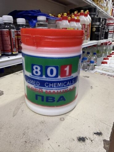 наполнитель древесный: Клей ПВА 801 SAMED CHEMICALS - Тип: поливинилацетатный клей (ПВА) -