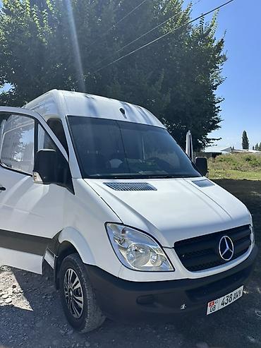 тестомес 25 кг: Mercedes-Benz Sprinter — длиннобазный высокую крышей фургон. Основные — 7