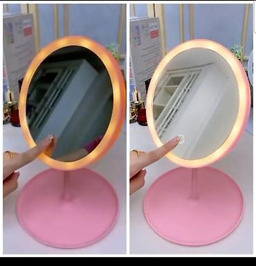 makeup masası: Güzgü Masaüstü, Dairə, Makiyaj üçün, Arxa işıqlı — 1