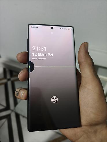 iphone 16: Samsung Note 10, 256 GB, Barmaq izi — 2