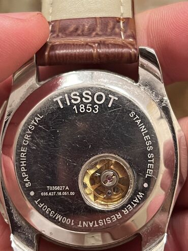 tissot saat 1853: İşlənmiş, Qol saatı, Tissot, rəng - Gümüşü