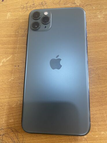 14 pro max 2 ci el: IPhone 11 Pro Max, 256 GB, Matte Midnight Green, Face ID, Sənədlərlə