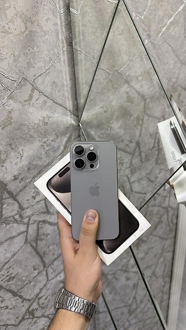IPhone 15 Pro, Natural Titanium, Face ID