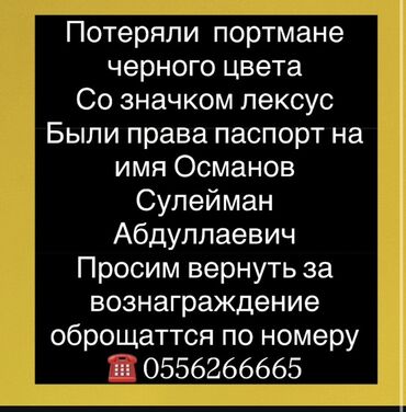 документы на ауди: Объявление: розыск утерянного портмоне. Описание: - Цвет: черный. -