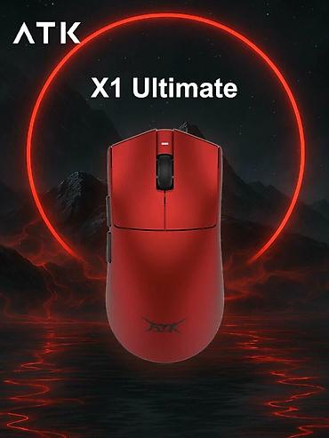rush wave: Беспроводная игровая мышь ATK Blazing Sky X1 Ultimate (PAW3950 Ultra — 1