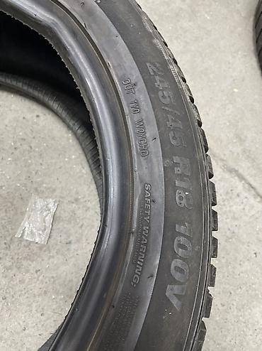 140 280: Шины 275 / 40 / R 18, Зима, Б/у, Комплект, Легковые, Корея, Kumho — 4