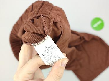 pull on trousers h: Spodnie materiałowe damskie, rozmiar L — 4