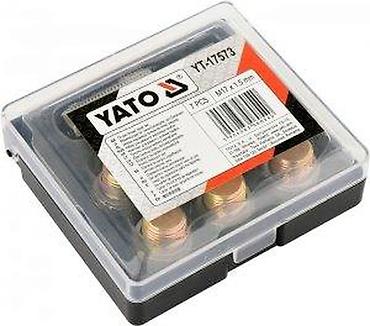 dremel 300: YATO set za reparaciju navoja uljnih kartera – M17 x 1,5 mm (šifra — 5