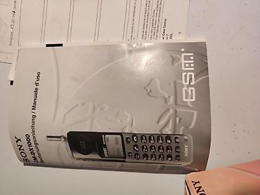 Sony: Sony GSM CM-DX1000 mobilni telefon (retro), ima kutiju, punjač, fu — 11