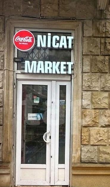 Reklam lövhələri: Olcusu umumilikde 210sm,Nicat 110,,herflerin olcusu 22sm — 1