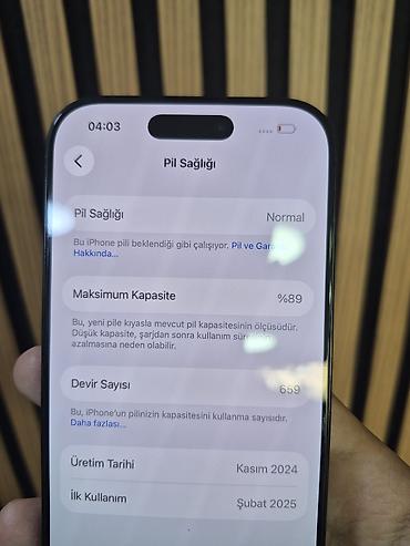 iphone 16 e4: IPhone 16 Pro, 256 GB, Qara, Face ID — 3