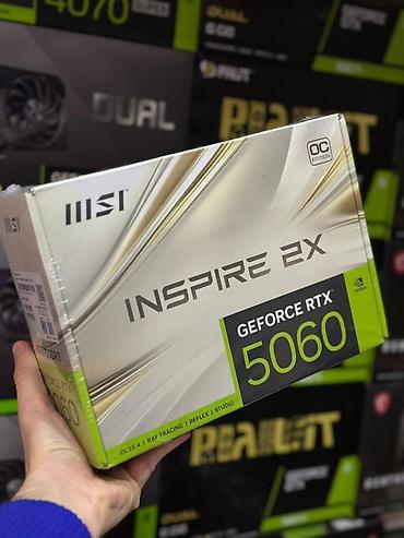 2060 super: Videokart MSI GeForce RTX 5060, 8 GB, Yeni — 1