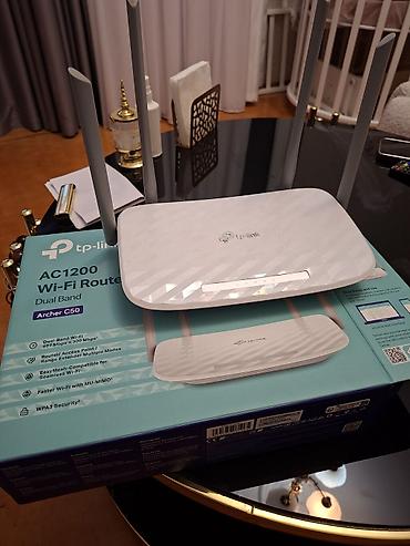 TP-Link Archer C50 AC1200 Dual Band Wi‑Fi router - İkili zolaq: 2.4