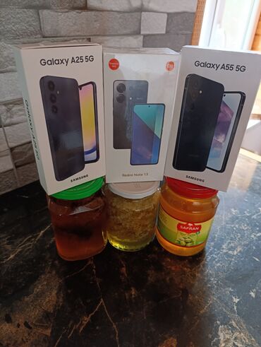 Samsung: Samsung Galaxy A55, 256 GB, rəng - Qara, İki sim kartlı, Zəmanət, Sensor — 5