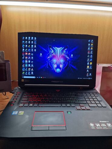 Acer: İşlənmiş Acer Predator, 17.3 ", Intel Core i7, 2 TB, Ünvandan götürmə, Ödənişli çatdırılma