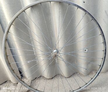 моторный велосипед: Стальной передний колесо, без восмерок и без яиц ровный размер 27 ой