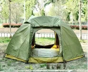 Палатки: Палатки двух слойная. 
размер 315х315х175