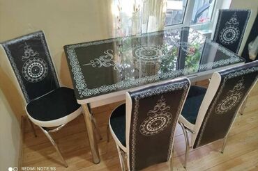 kuxna stol stullari: Для кухни, Прямоугольный стол, 4 стула