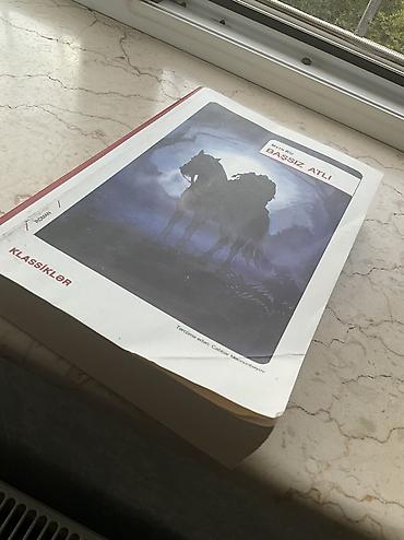 Kitablar və jurnallar: “Başsız atlı” klassik detektiv roman.Yeni alınıb öz qiyməti 10 — 2