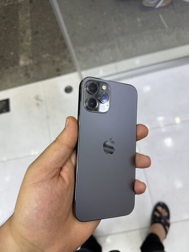 iphone 16 pro max 256 qiymeti: IPhone 12 Pro Max, 128 GB, Matte Silver, Face ID