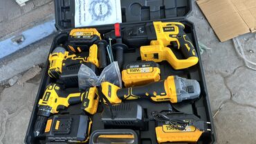 Наборы электроинструментов: Косон Набор 4в1 4 батарейка 4 инструмент Доставка по городу — 3