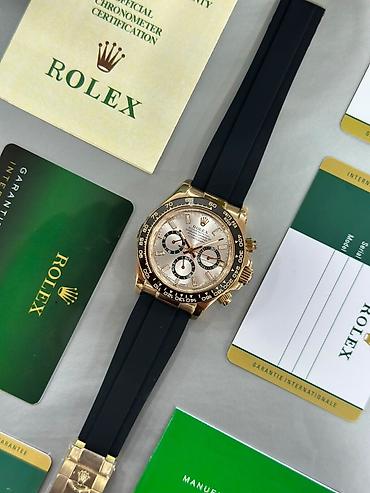 takı: Yeni, Qol saatı, Rolex, rəng - Qızılı — 5