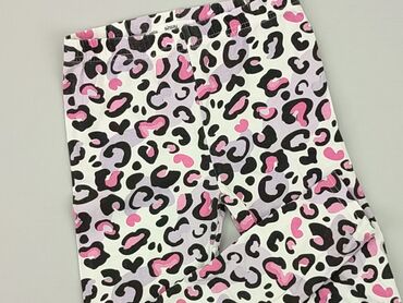 top biały sinsay: Leggings for kids, SinSay, 8 years, 122/128, condition - Good