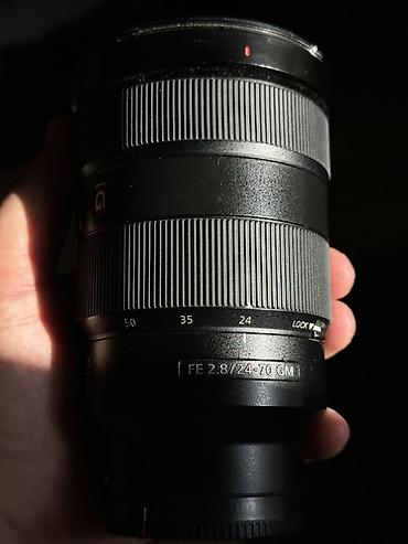 sony 50mm: Объектив Sony FE 24–70mm F2.8 GM (SEL2470GM), байонет Sony E (полный — 4