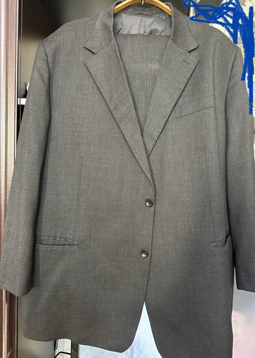 костюм пиджак: Костюм 6XL (EU 52), цвет - Черный