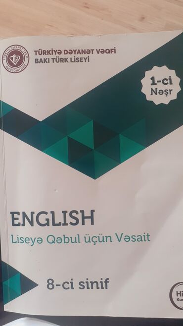 english qayda kitabi: Dəyanət liseyinə hazırlaşan şagirdlər üçün ingilis dili test