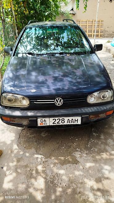 sprinter 4 4: Volkswagen Golf Variant: 1994 г., 2 л, Механика, Бензин, Универсал — 1