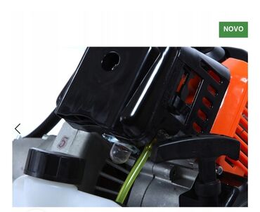Ostali alati i mašine: Motor: dvotaktni, vazdušno hlađeni – Snaga: 5,2 Ks 3.8kw – Max obrtaj — 3