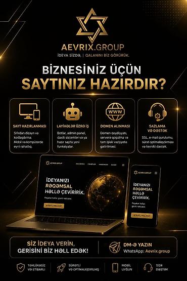 online rus dili kursu: Whatsapp Yalniz Əlaqə 🔹 Sayt hazırlanması — istəyinizə uyğun, sıfırdan — 1
