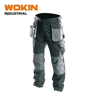 alt geyim: WOKIN İşçi Şalvarı – XL (Model 452605) Funksional askılı-sinəlikli — 1