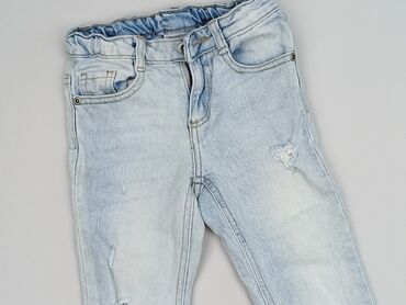 cropp jeansy skinny: Spodnie jeansowe, Coccodrillo, 4-5 lat, 110, stan - Dobry