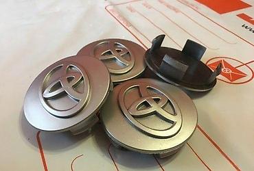 Gume i felne: ČEPOVI POKLOPCI ZA FELNE TOYOTA 3D 64 MM / 58 MM - SIVI | ORIGINALNI — 1