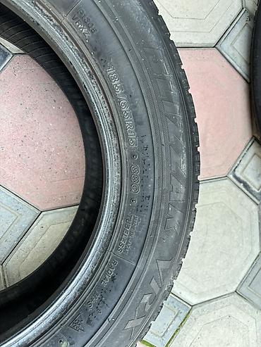 Шины: Шины 185 / 65 / R 15, Зима, Б/у, Комплект, Легковые, Япония, Bridgestone — 5