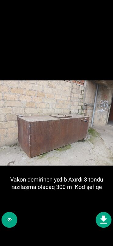 Baklar və çənlər: Bak, Plastik, 1000 l l, İşlənmiş, Ünvandan götürmə — 25