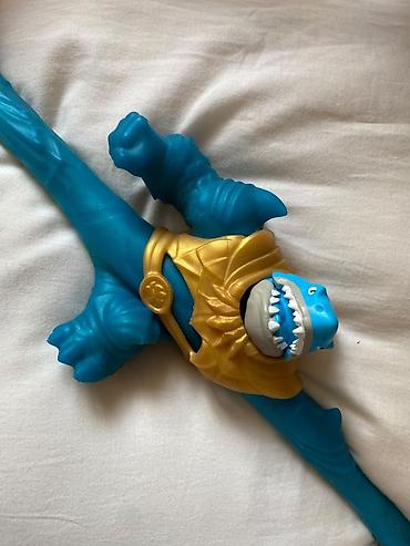 Игрушки: Игрушка-антистресс Goo Jit Zu — растягивающийся персонаж «акула» в — 5