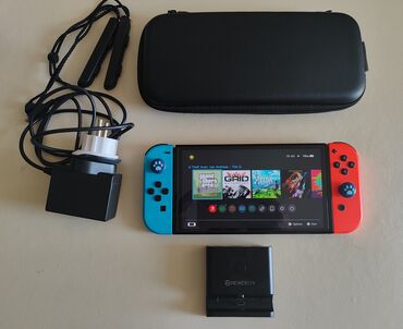 get.az video yukle: İdeal vəziyyətdə çipli Nintendo switch OLED konsolu satıram. Cəmi 1-2
