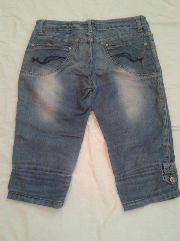 женские джинсовые шорты с высокой талией и поясом: Күнүмдүк шортылар, Жынсы, Кыска модель, XS (EU 34), S (EU 36), M (EU 38)