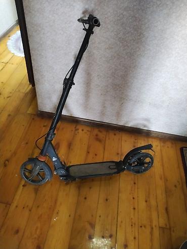 Mopedlər,skuterlər: Şəhər üçün skuter - Mexaniki (elektriksiz) skuter, qatı alüminium — 3