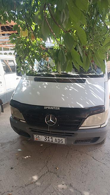 Унаа: Mercedes-Benz Спринтер: 2000 г., 2.9 л, Кол менен иштөөчү, Дизель, Бус — 1