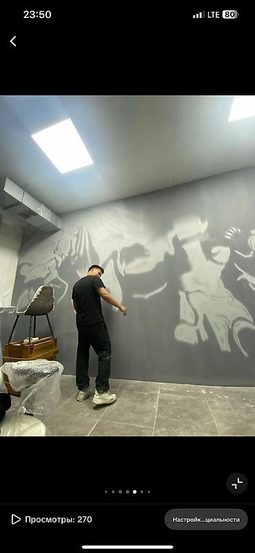 Декоративная роспись: Художественная роспись, Фактурная живопись, Граффити 3-5 лет опыта — 42