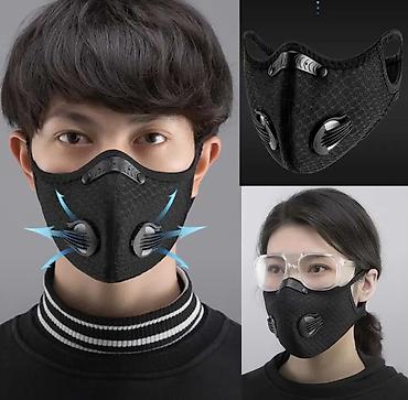 Маски медицинские: Спортивная моющаяся многоразовая маска для лица Рт 2,5 со сменным — 8