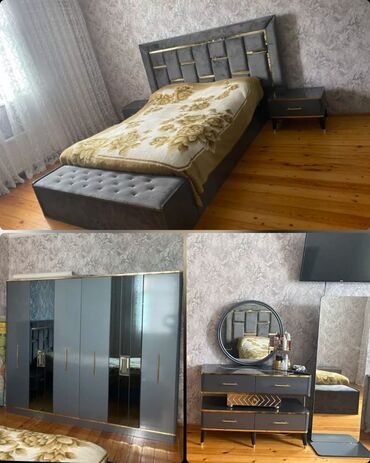 İkinəfərlik çarpayı, Dolab, Termo, 2 tumba, İşlənmiş