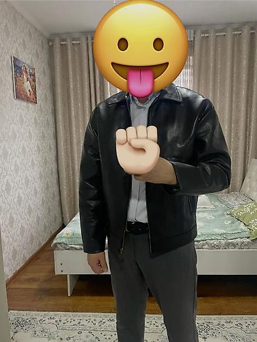 Куртки: Продаю кожаную куртку В идеальном состоянии 🔥 На рост 175-185 Плотный — 7