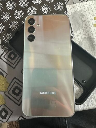 Elektronika: Samsung Galaxy A24 4G, 128 GB, rəng - Ağ, Barmaq izi, İki sim kartlı, Face ID